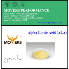 Ácido alfa-lipóico natural puro de alta qualidade (ALA)